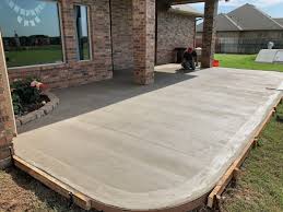 Concrete Patio project 2