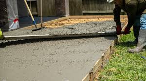 Concrete Patio project 4